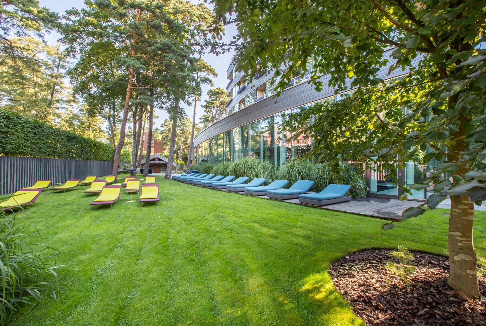 Palanga Life Balance Spa Hotel Extérieur photo The garden