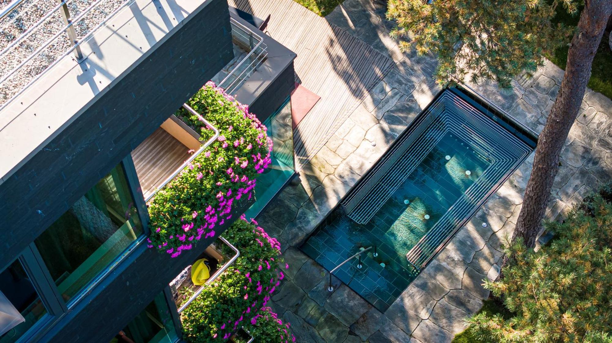 Palanga Life Balance Spa Hotel Extérieur photo The glass floor of the observation deck